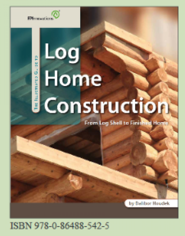 cover of Illustrated Guide to Log Home Finishing